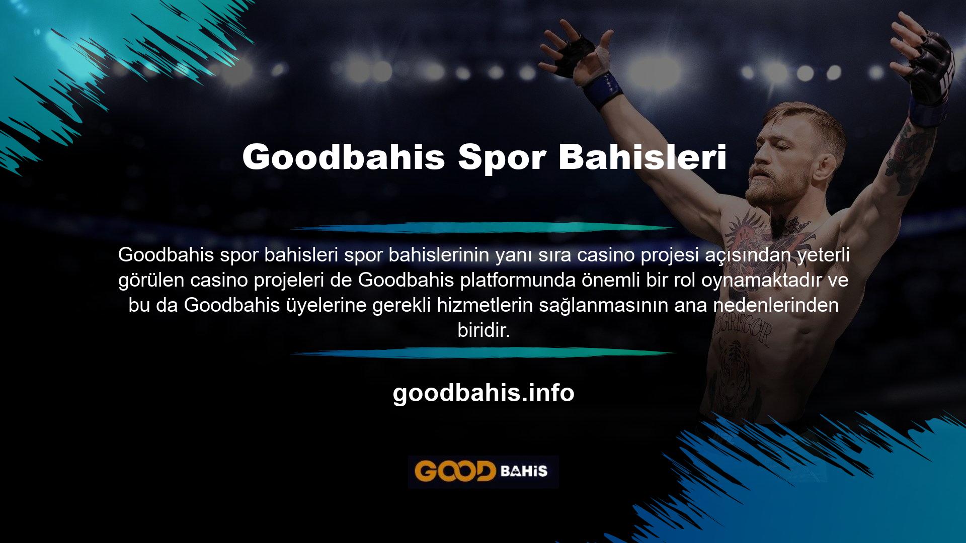 Goodbahis bahis sitesi ister spor bahisleri ister canlı bahis olsun sunduğu oranlar nedeniyle çevrimiçi bahis topluluğunun en popüler sitelerinden biri haline geldi